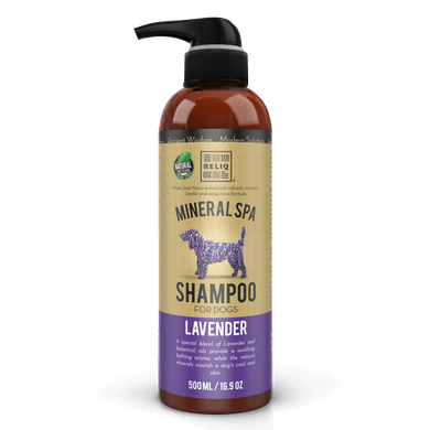 Reliq (Релік) Mineral Spa Lavender Shampoo - Шампунь для собак та котів з екстрактом лаванди 500 мл