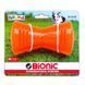 Bionic (Біонік) Opaque Bone &ndash; Іграшка суперміцна Опак Боне Кістка з нішами для ласощів для собак, Зелений, 12х6,6х5,3 см