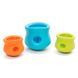 West Paw (Вест Пау) Toppl Treat Toy - Іграшка для ласощів для собак, Помаранчевий, 8 см
