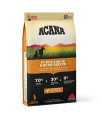 Acana (Акана) Puppy Large Breed Recipe – Сухой корм с мясом цыплят для щенков крупных пород 17 кг
