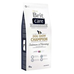Brit Care (Брит Кеа) Dog Show Champion - Сухой корм с лососем и селёдкой для взрослых выставочных собак всех пород 1 кг