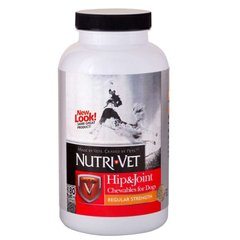 Nutri-Vet (Нутрі-Вет) Hip & Joint level 1 - Таблетки "Зв'язки і Суглоби" з глюкозаміном та МСМ 75 шт.