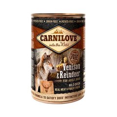 Carnilove (Карнілав) Venison & Reindeer for Adult Dogs - Консерви з м'ясом північного оленя для дорослих собак 400 г