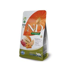 Farmina (Фарміна) N&D Grain Free Pumpkin Duck & Cantaloupe Adult Cat - Беззерновий сухий корм з качкою та гарбузом для котів 300 г