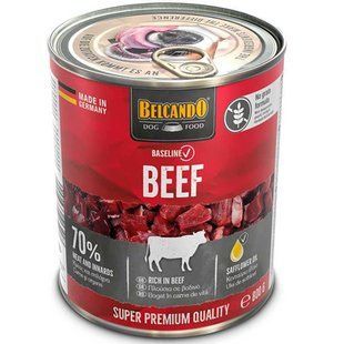 Belcando (Белькандо) Baseline Beef - Консервированный корм с говядиной для взрослых собак, 800 г