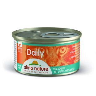 Almo Nature (Альмо Натюр) Daily Menu Cat - Консервований корм "Мус з ягням" для котів 85 г