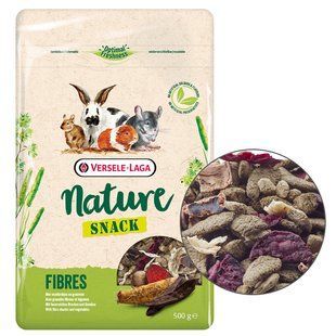 Versele-Laga (Верселе-Лага) Nature Snack Fibres - Дополнительный корм для травоядных грызунов 500 г