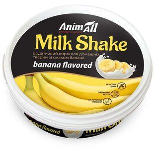AnimAll (ЕнімАлл) MilkShake - Cухе морозиво зі смаком банана для котів та собак, 30 г