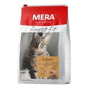Mera (Мера) Finest fit Indoor - Сухий корм з м'ясом індички для домашніх кішок 1,5 кг