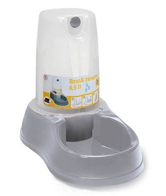 Stefanplast (Стефанпласт) Break reserve Water - Миска автоматическая пластиковая для воды 1,5 л Серый