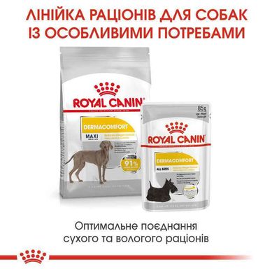 Royal Canin (Роял Канін) Maxi Dermacomfort - Сухий корм для собак з проблемною шкірою 12 кг
