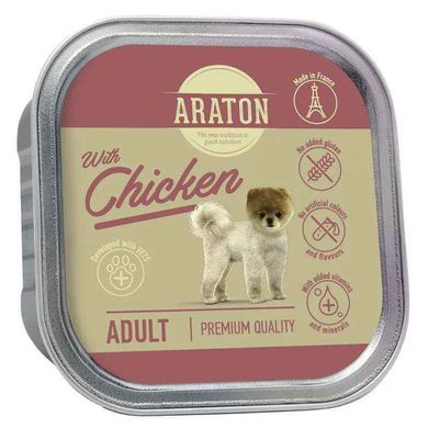 Araton (Аратон) Adult with Chicken - Влажный корм с курицей для взрослых собак 150 г