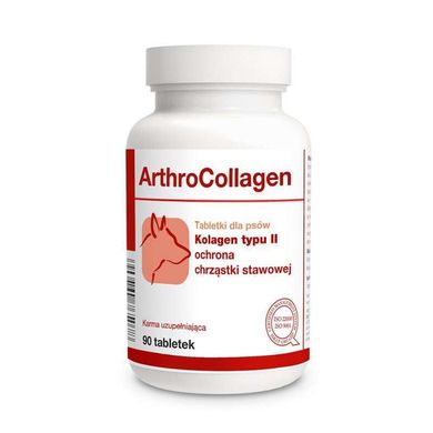 Dolfos (Дольфос) ArthroCollagen - Вітамінний комплекс Артроколаген для підтримки еластичності зв’язок і сухожиль у собак 90 шт./уп.