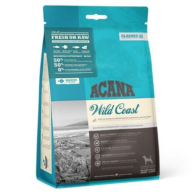 Acana (Акана) Wild Coast - Сухий корм з рибою для собак всіх порід на всіх стадіях життя 6 кг