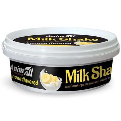 AnimAll (ЕнімАлл) MilkShake - Cухе морозиво зі смаком банана для котів та собак, 30 г