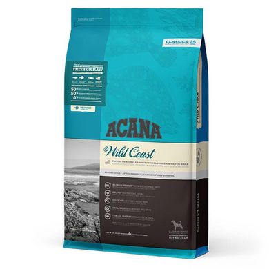 Acana (Акана) Wild Coast - Сухой корм с рыбой для собак всех пород на всех стадиях жизни 6 кг
