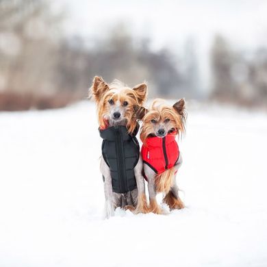 WAUDOG (Ваудог) AiryVest - Двусторонняя курточка для собак (красная/черная) L55 (52-55 см)