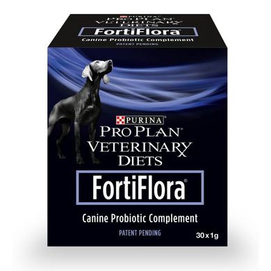Pro Plan Veterinary Diets (Про План Ветеринари Диетс) FortiFlora Canine - Кормовая добавка с пробиотиком для собак 7х1 г