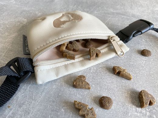 Haustier (Хаустиер) Сумочка-карман для дрессировки и хендлинга, Ivory
