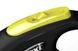 Flexi (Флексі) New Neon - Повідець-рулетка для собак, що світиться в темряві, трос M Жовтий