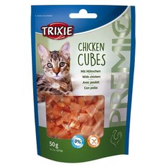 Trixie (Трикси) PREMIO Cubes - Лакомство с курицей для кошек 50 г