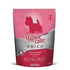 Morando (Морандо) Migliorcane Unico Ham - Сухий корм з шинкою для дорослих собак дрібних порід 800 г
