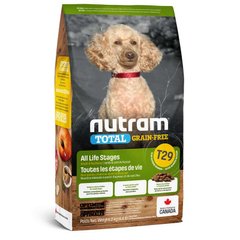 Nutram (Нутрам) T29 Total Grain-Free Lamb and Lentils Recipe Dog - Сухой беззерновой корм с ягненком и овощами для собак мелких пород на всех стадиях жизни 340 г