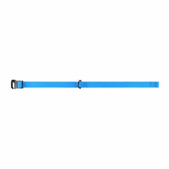 Collar (Коллар) WAUDOG Waterproof - Водостійкий нашийник з металевою пряжкою-гачком для собак 2,5х35-70 см Блакитний