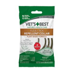 VET`S BEST (Ветс Бест) Flea&Tick Repellent Collar - Ошейник от блох и клещей для собак 60 см