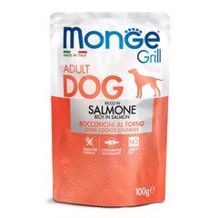 Monge (Монж) Dog Grill Salmone - Консервированный корм с лососем для взрослых собак 100 г