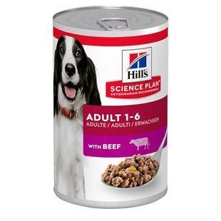 Hill's (Хиллс) Wet SP Canine Adult Beef &ndash; Консервированный корм с говядиной для взрослых собак 370 г