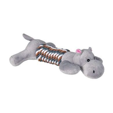 Trixie (Трикси) Игрушка для собак из каната и плюша, Цвета в ассортименте, 32 см