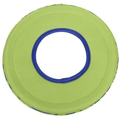 M-Pets (М-Петс) Sprintpuff Frisbee Toy - Игрушка-фрисби для собак, Зелёно-синий, 24 см