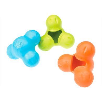 West Paw (Вест Пау) Tux Treat Toy - Іграшка для ласощів для собак, Помаранчевий, 10 см