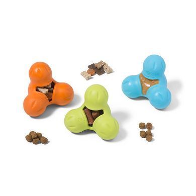 West Paw (Вест Пау) Tux Treat Toy - Іграшка для ласощів для собак, Помаранчевий, 10 см