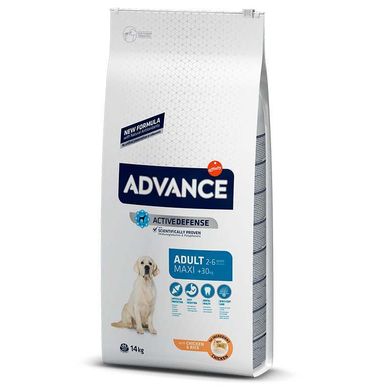 Advance (Едванс) Dog Adult Maxi Chicken&Rice - Сухий корм з м'ясом курки для дорослих собак великих порід 14 кг