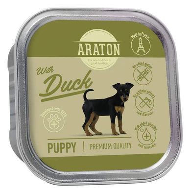 Araton (Аратон) Puppy with Duck - Вологий корм з качкою для цуценят 150 г