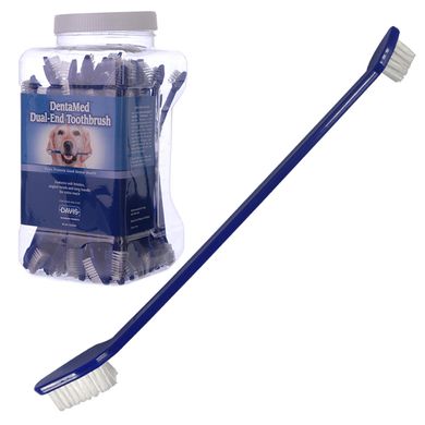 Davis (Давіс) Dentamed Dual-End Toothbrush - зубна щітка для собак та котів
