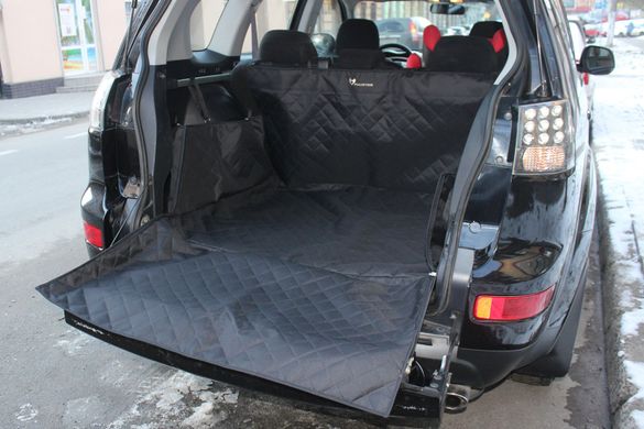 Haustier (Хаустієр) Elegant - Автогамак для собак у багажник, чорний