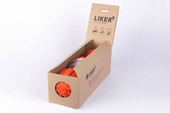 Collar (Коллар) Liker - Мячик для собак 5 см Оранжевый