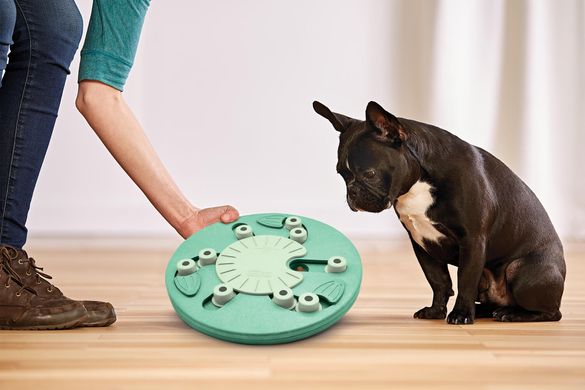 Nina Ottosson (Нина Оттоссон) Dog Worker - Интерактивная игрушка-пазл «Ребус» для собак, зеленый