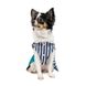 Pet Fashion (Пет Фешн) Say Yes Band - Платье в морском стиле для собак (бирюзовое/белое в полоску) XS (23-25 см)