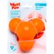 West Paw (Вест Пау) Tux Treat Toy - Іграшка для ласощів для собак 10 см Помаранчевий