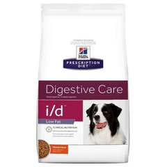 Hill's (Хиллс) Prescription Diet Canine i/d Low Fat - Диетический корм для собак с проблемами пищеварения 1,5 кг