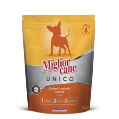 Morando (Морандо) Migliorcane Unico Toy Turkey - Сухий корм з індичкою для дорослих собак мініатюрних порід 800 г