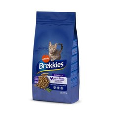 Brekkies (Брекис) Cat Complet - Сухой корм с курицей и овощами для взрослых кошек 15 кг