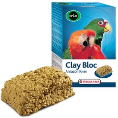 Versele-Laga (Верселе Лага) Orlux Clay Bloc Amazon River - минеральный блок с глиной для крупных попугаев