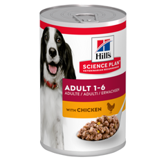 Hill's (Хиллс) Wet SP Canine Adult Chicken – Консервированный корм с курицей для взрослых собак 370 г