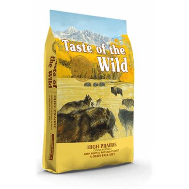 Taste of the Wild (Тейст оф зе Вайлд) High Prairie Canine Formula - Сухой корм с олениной и мясом бизона для взрослых собак 2 кг