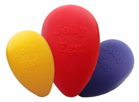 Jolly Pets (Джоллі Петс) JOLLY EGG - Iграшка тверде яйце Джолi для собак 11х20х11 см Червоний